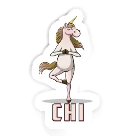 Chi Autocollant Licorne Image