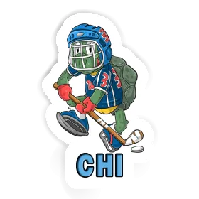 Aufkleber Chi Eishockeyspieler Image