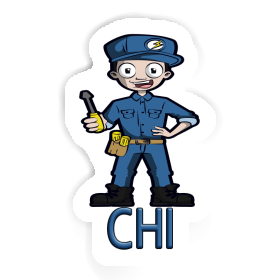 Chi Sticker Elektriker Image