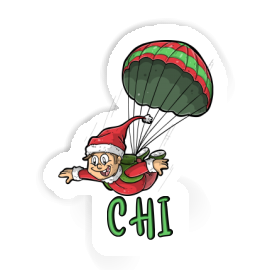 Chi Sticker Parachute Image