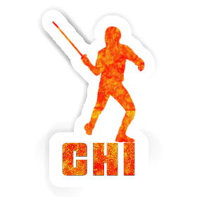 Fencer Sticker Chi Image