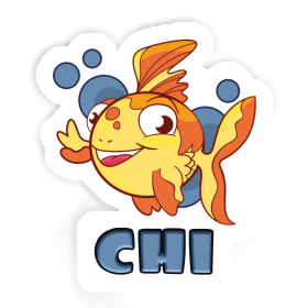 Sticker Fish Chi Image