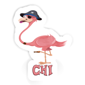 Sticker Flamingo Chi Image