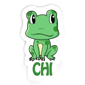 Autocollant Chi Grenouille Image