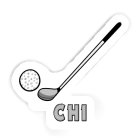 Golf Club Sticker Chi Image