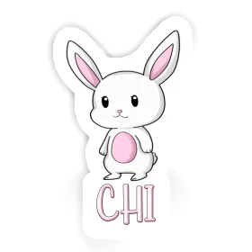 Autocollant Lapin Chi Image