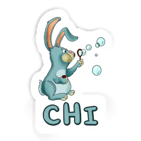 Lapin Autocollant Chi Image