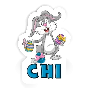 Chi Aufkleber Osterhase Image