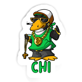 Sticker Chi Hip Hop Penguin Image