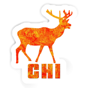 Sticker Chi Hirsch Image