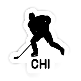 Sticker Hockey Player Chi Image