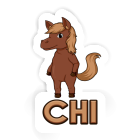 Chi Sticker Horse Image