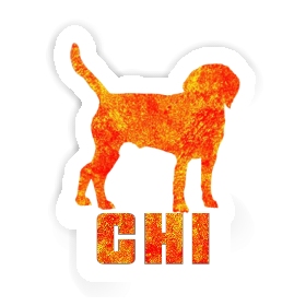 Chi Autocollant Chien Image