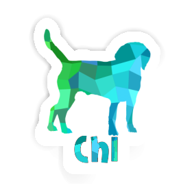 Chien Autocollant Chi Image