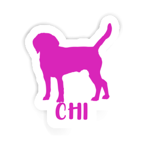 Autocollant Chi Chien Image