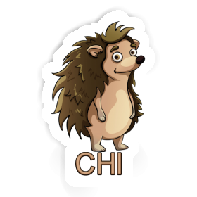 Chi Sticker Standing Hedgehog Image