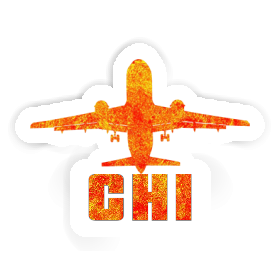 Chi Autocollant Jumbo-Jet Image