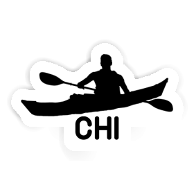 Sticker Chi Kayaker Image