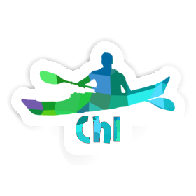 Kayaker Sticker Chi Image