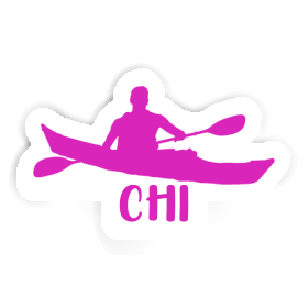 Sticker Chi Kayaker Image