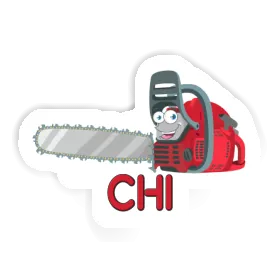 Sticker Chainsaw Chi Image