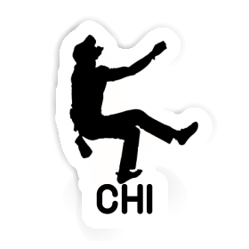 Chi Sticker Kletterer Image