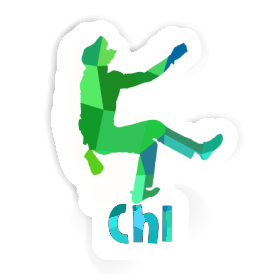 Chi Sticker Kletterer Image