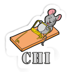 Fitness Mouse Sticker Chi Image