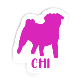 Pug Sticker Chi Image