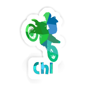 Sticker Chi Motocross Rider Image