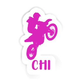 Aufkleber Chi Motocross-Fahrer Image