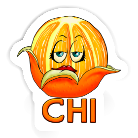 Sticker Orange Chi Image