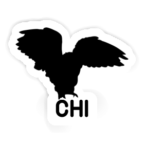 Autocollant Hibou Chi Image