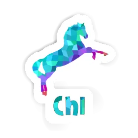 Chi Sticker Horse Image