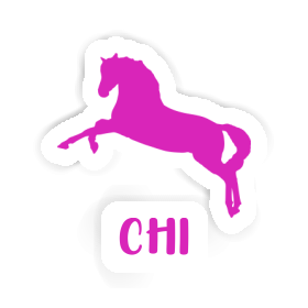 Cheval Autocollant Chi Image