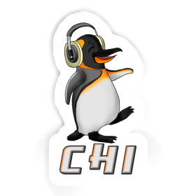 Sticker Music Penguin Chi Image