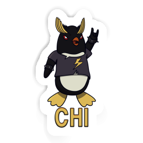 Pingouin Autocollant Chi Image