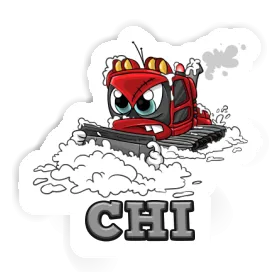 Snowcat Sticker Chi Image