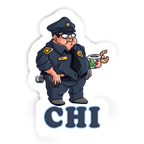 Chi Sticker Police Officer Image