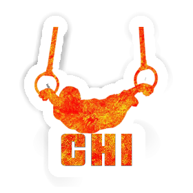 Sticker Chi Ring gymnast Image