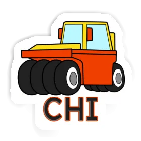 Wheel Roller Sticker Chi Image