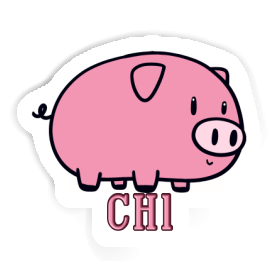 Sticker Chi Pig Image