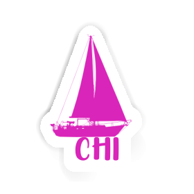 Chi Sticker Sailboat Image