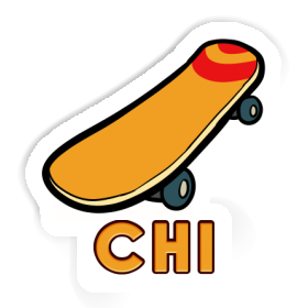 Sticker Chi Skateboard Image