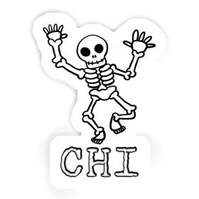 Sticker Chi Skeleton Image