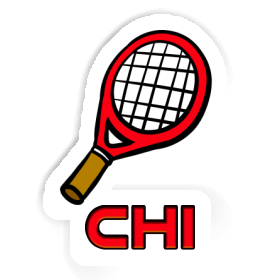 Tennisschläger Aufkleber Chi Image