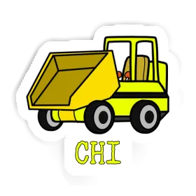 Front Tipper Sticker Chi Image