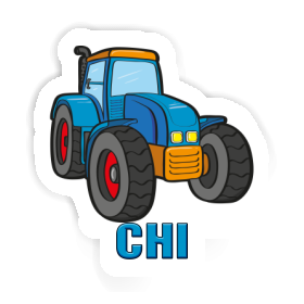 Sticker Tractor Chi Image