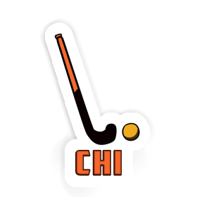 Sticker Chi Floorball Stick Image