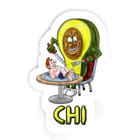 Avocado Sticker Chi Image